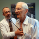 doctor examines patient cliff